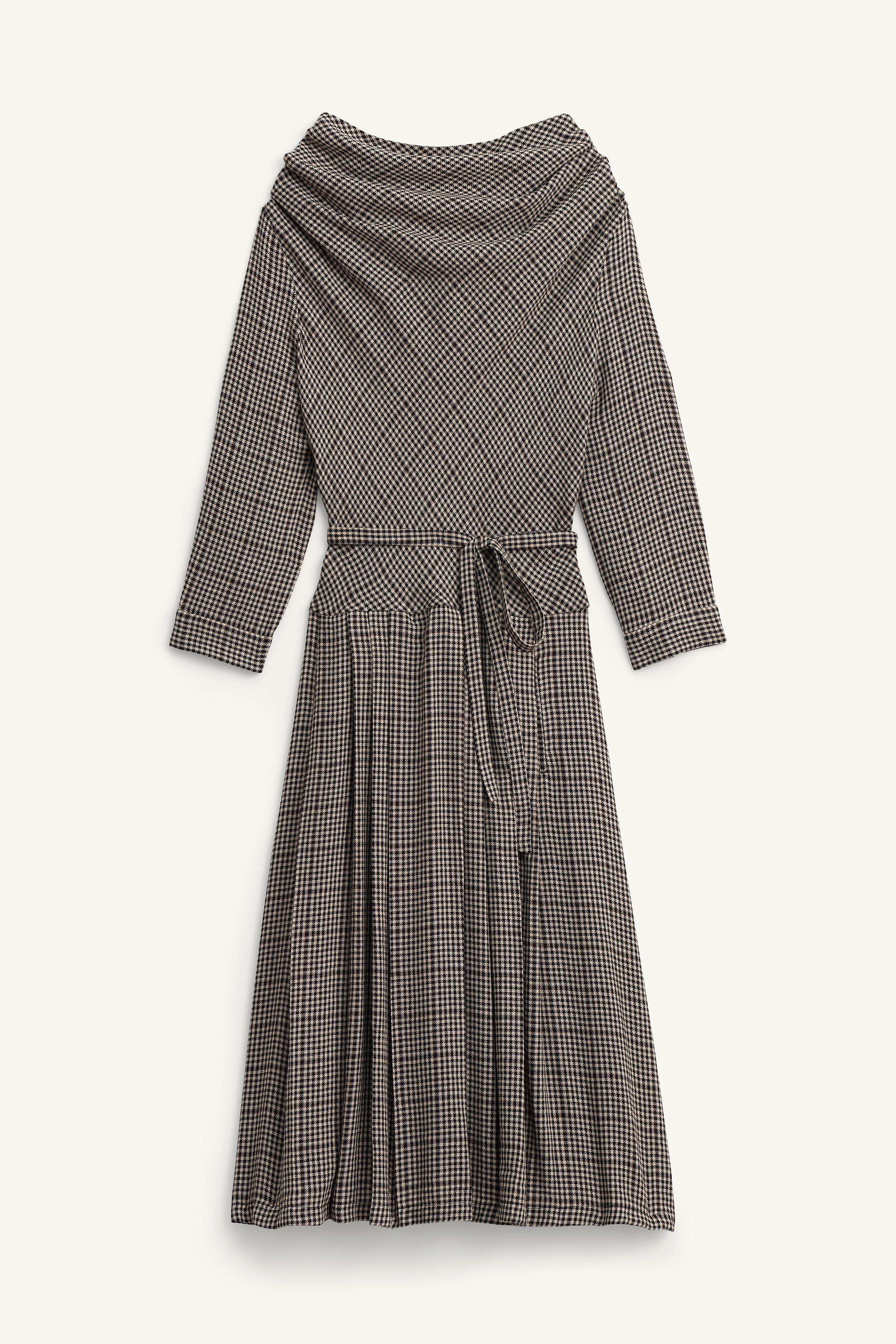 PLAID PLEATED DRESS LIMITED EDITION